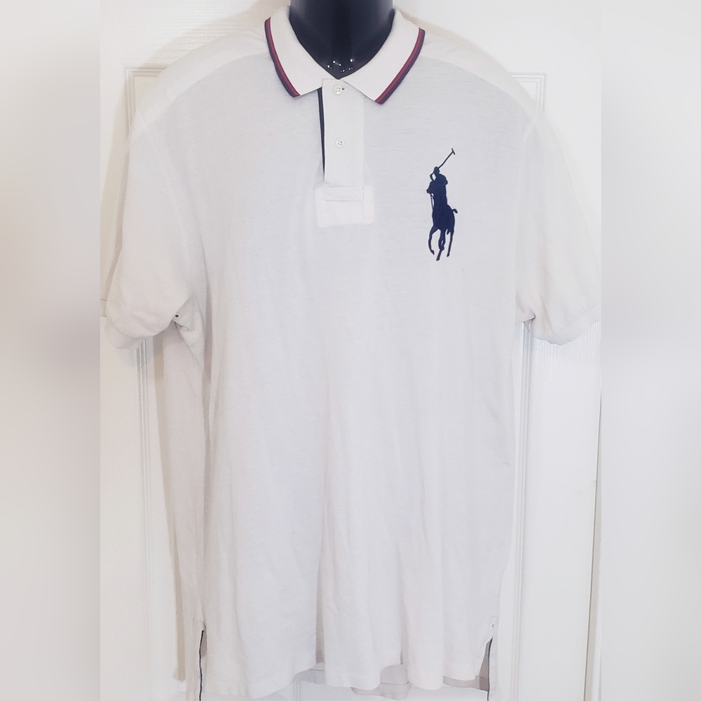 Polo Ralph Lauren Big Pony Polo Shirt Classic Fit Short Sleeve Men Size XL